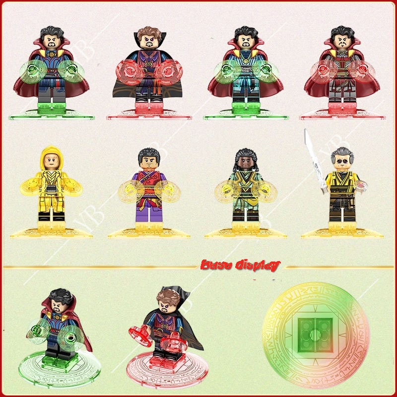Mô Hình lego Nhân Vật Master Gu Yi Trong Phim avengers Marvel