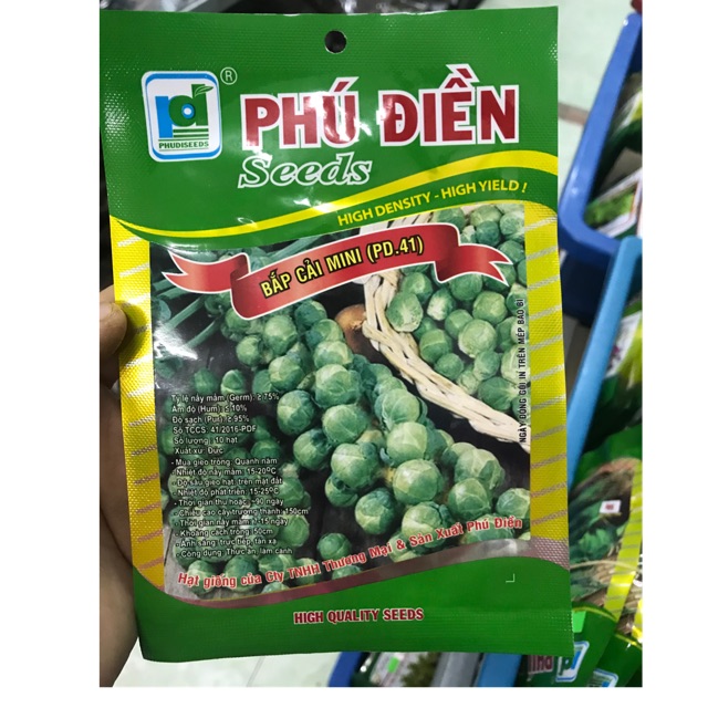 Hạt giống bắp cải mini- gói 10hạt