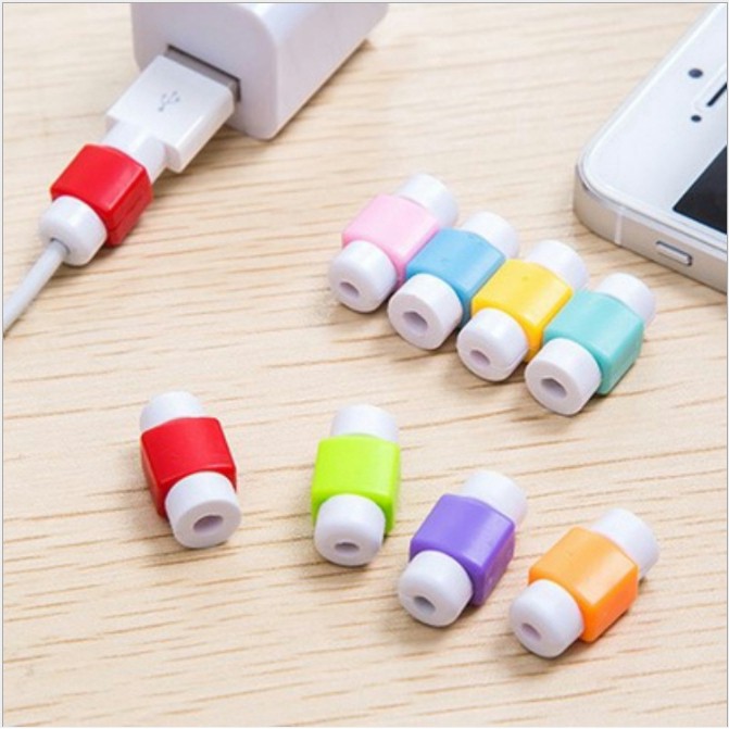 Phụ kiện bảo vệ dây cáp sạc USB linh hoạt tiện dụng