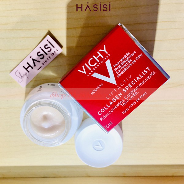 Kem Collagen Chuyên Biệt Cải Thiện Các Dấu Hiệu Lão Hóa Do Thiếu Hụt Collagen Trên Da VICHY LIFTACTIV COLLAGEN 15ml