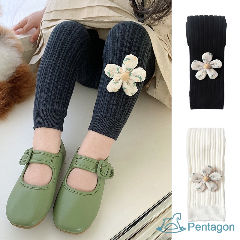 Baby Cotton Leggings Temperamental Baby Nine-point Pantyhose Hildren Pantyhose