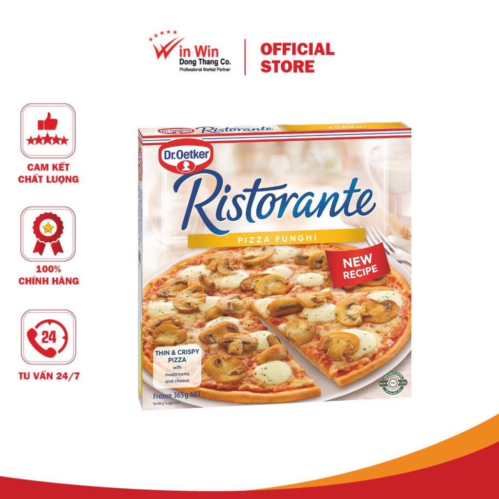 Pizza Ristorante Nấm Dr. Oetker 365g