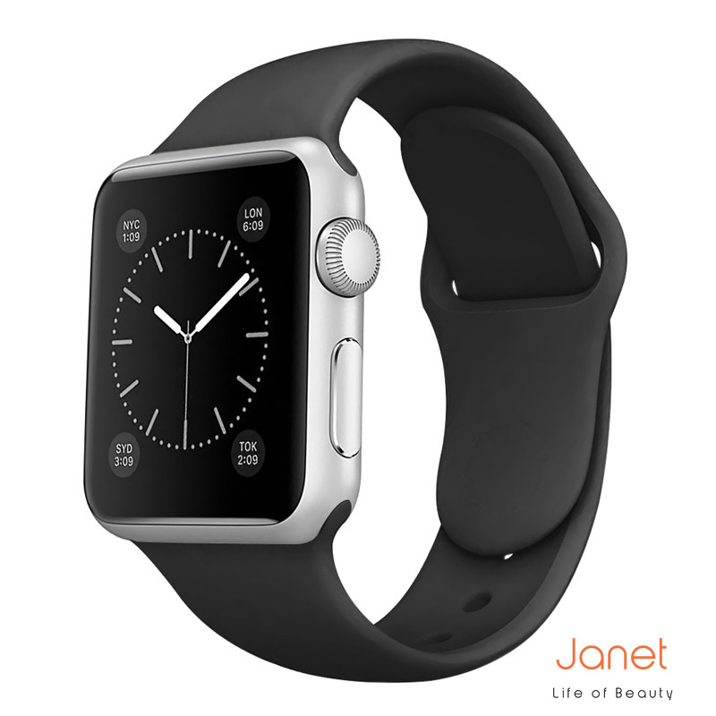 Dây Đeo Silicon 2021 Cho Đồng Hồ Thông Minh Apple Watch 38 / 4042 / 44mm