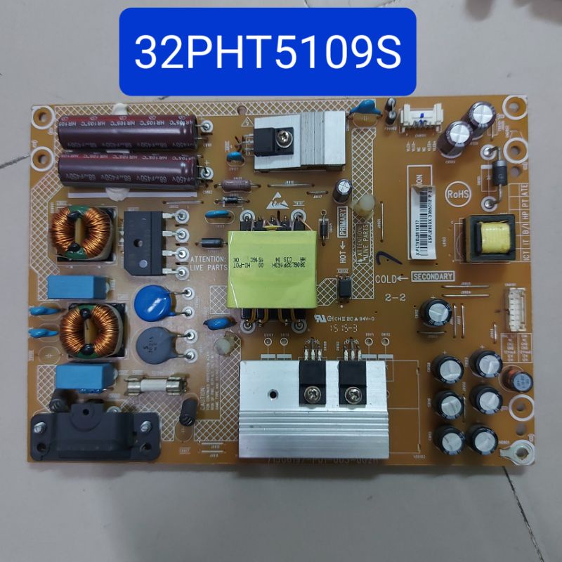 Bo mạch tivi PHILIPS 32PHT5109S bo nguồn, bo xử lý.