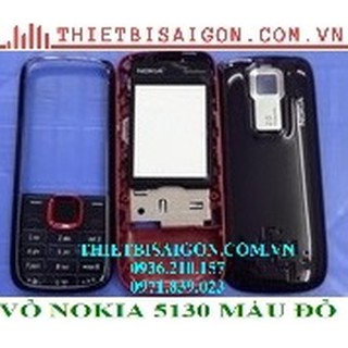 VỎ NOKIA 5130 MÀU ĐỎ