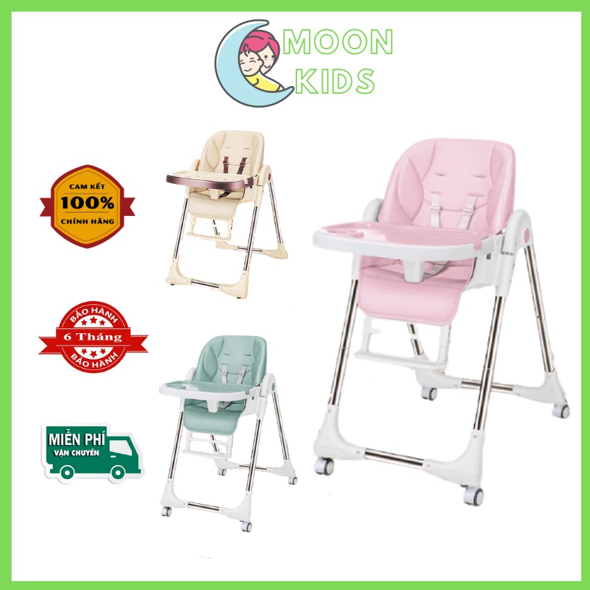 { FREESHIP } Ghế Ăn Dặm Bellybaby LUX01 Bản Nâng Cấp, Bàn Ăn Rộng, Thay Đổi Chiều Cao Và Ngả Lưng Theo Ý Muốn