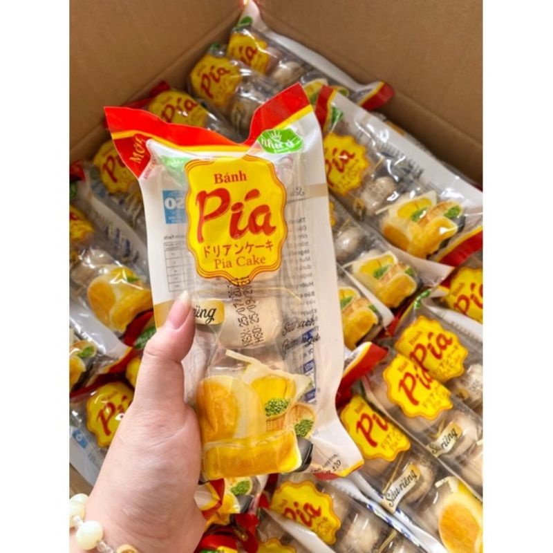Bánh pía mini vị sầu riêng thơm ngon