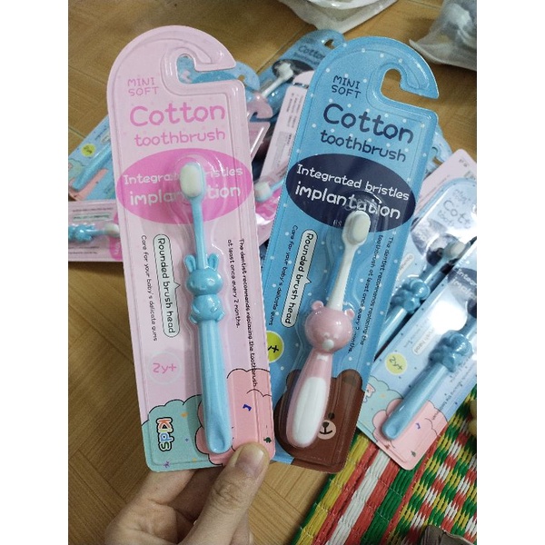 BÀN CHẢI ĐÁNH RĂNG CHO BÉ, BÀN CHẢI LÔNG TƠ CHO TRẺ 1-4 TUỔI