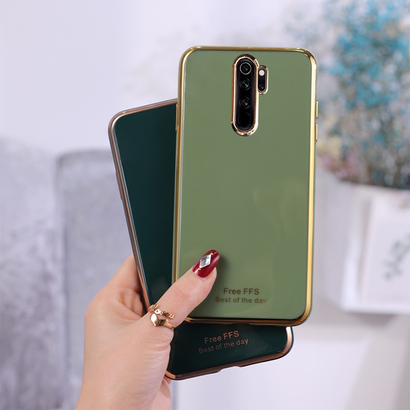 Ốp Điện Thoại Koosuk Cho XIAOMI REDMI NOTE 7 8 9 PRO MAX 9S 9T Chất Liệu TPU Mạ Viền 6D Sang Trọng