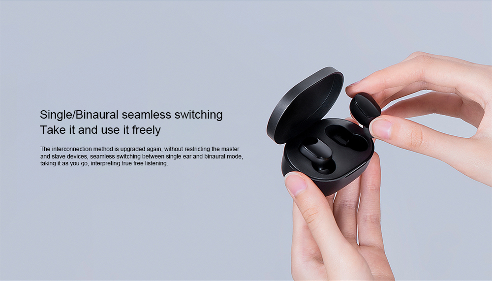 ✩ Xiaomi mi true wireless earbuds basic 2s Bluetooth 5.0 touch control TWS earphone gaming mode USB C headphone 【vrru】