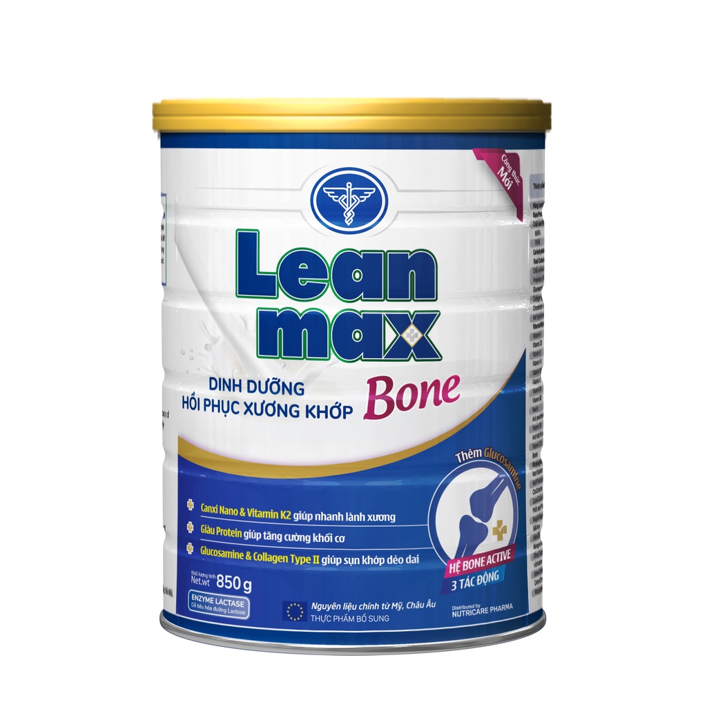 sữa Lean Max Bone 900g - Dinh dưỡng cho bệnh Loãng Xương