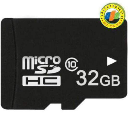 Thẻ nhớ MicroSD Class 10 Tốc độ cao (Đen) 2GB/4GB/8GB/16GB/32GB/64GB