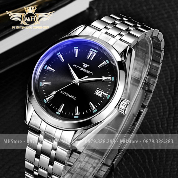 Đồng hồ cơ nam Fngeen 6612 automatic, cơ tự động dây thép không gỉ, đẹp chính hãng [Tặng tháo dây] | BigBuy360 - bigbuy360.vn