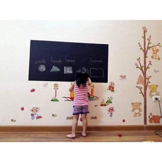 Bảng đen dán tường tiện lợi (60x200cm)