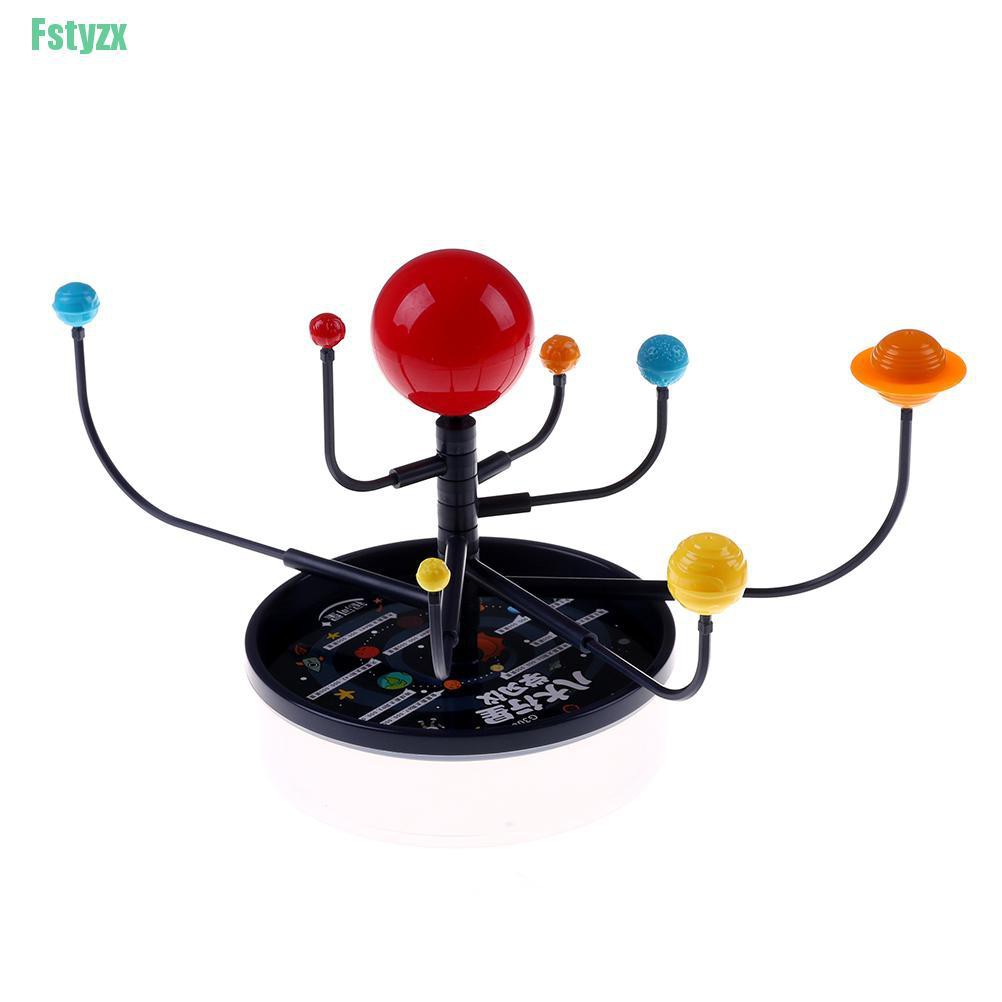fstyzx Kid's Educational Toy Explore Nine Planets in Solar System Teaching Toys Gift
