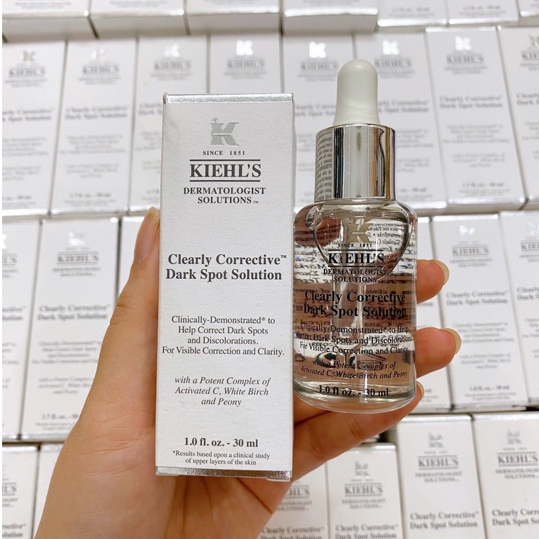 Tinh Chất Giúp Trắng Da, Mờ Thâm - Kiehl’s Clearly Corrective Dark Spot Solution