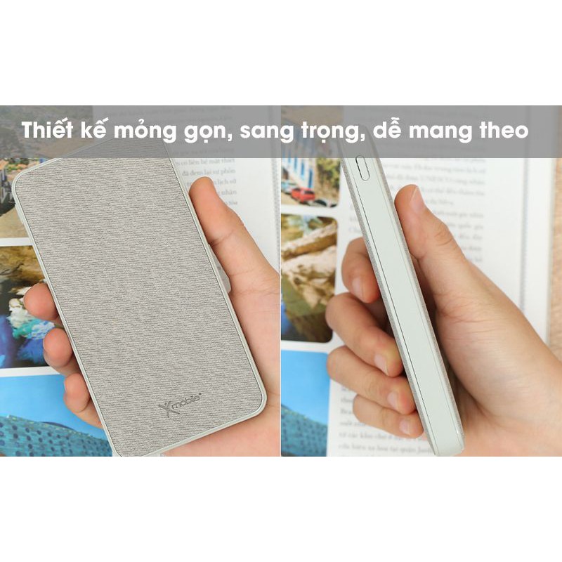 Pin sạc dự phòng Polymer 10.000mAh Type C PD QC3.0 Xmobile P68D CHÍNH HÃNG TGDD 2nd