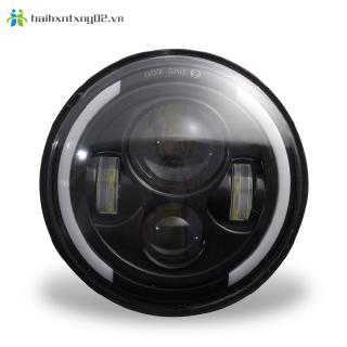 🔥【Clear】🔥Đèn LED tròn 150W 7'' gắn đầu xe hơi ánh sáng cường độ cao 15000LM DRL tích hợp đèn tín hiệu【trong kho】