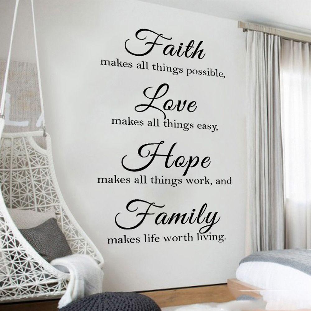 Sticker Dán Tường Với Nội Dung Châm Ngôn Truyền Cảm Hứng