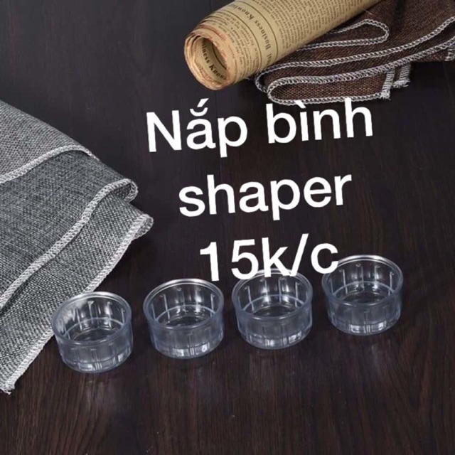 Nắp bình shaker dùng cho bình 500ml 700ml đường kính 40mm rất tiện lợi chất liệu nhựa đẹp giá 15/c sỉ ib.