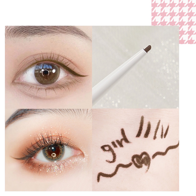 Bút Kẻ Mắt Dạng Gel Mịn Màng Và Mịn Màng Màu Đen Làm Đẹp Quyến Rũ Nhanh Khô Kết Cấu Mousse