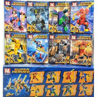 Combo 8 Minifigures các siêu anh hùng Marvel