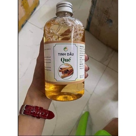 TINH DẦU QUẾ LỌ 500ml ( MUA 3 LỌ TẶNG 1 LỌ TINH DẦU SẢ CHANH 500ML)