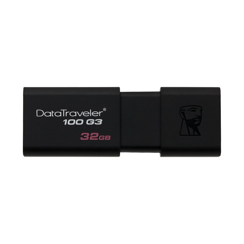 USB Kingston DT100G3 32Gb nắp trượt tốc độ tới 100MB/s - Hàng chính hãng