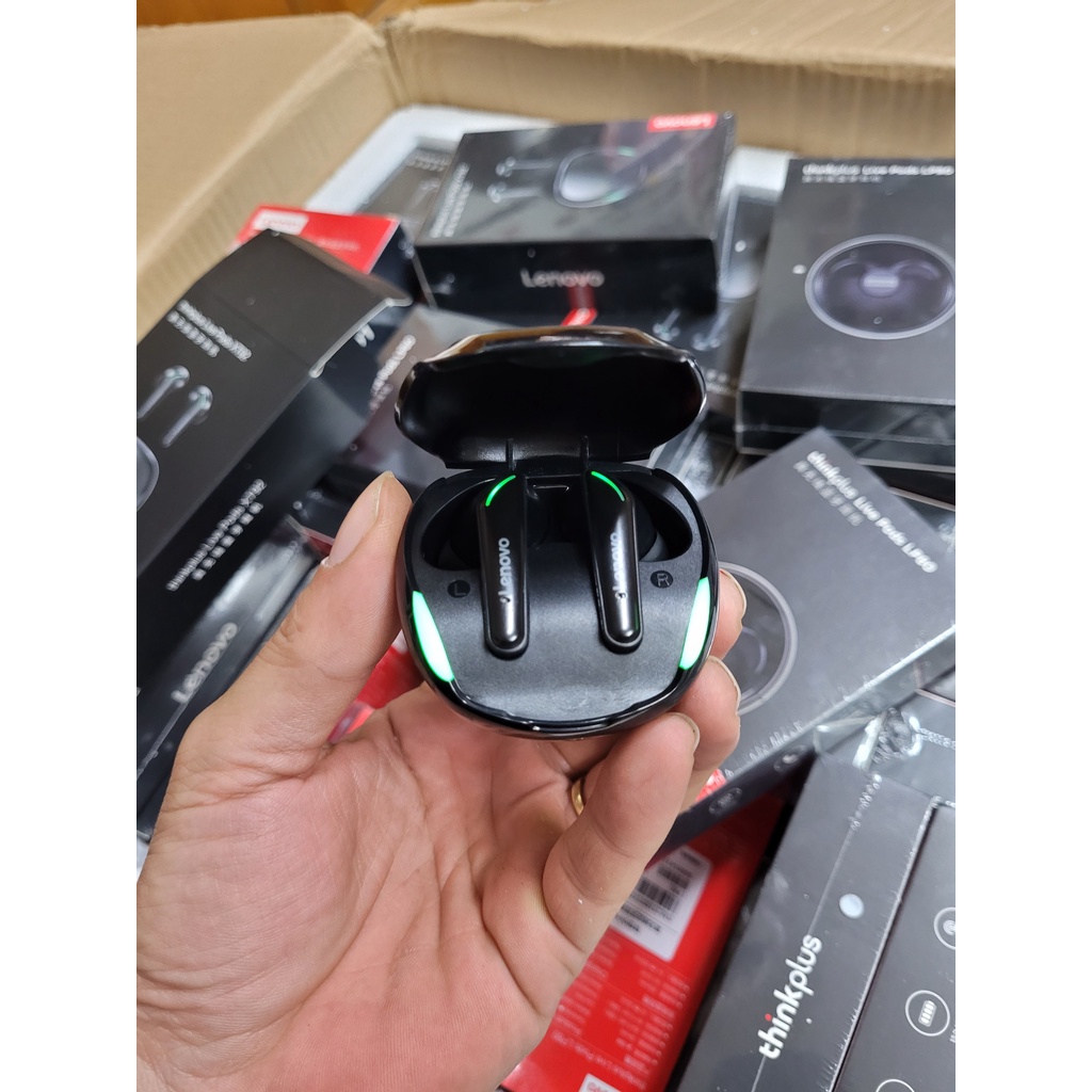 Tai Nghe Bluetooth 5.1- Chơi Game Chuyên Nghiệp - Lenovo LivePods XT92 Chính Hãng  - Game Mode -Bảo Hành 1 Năm.