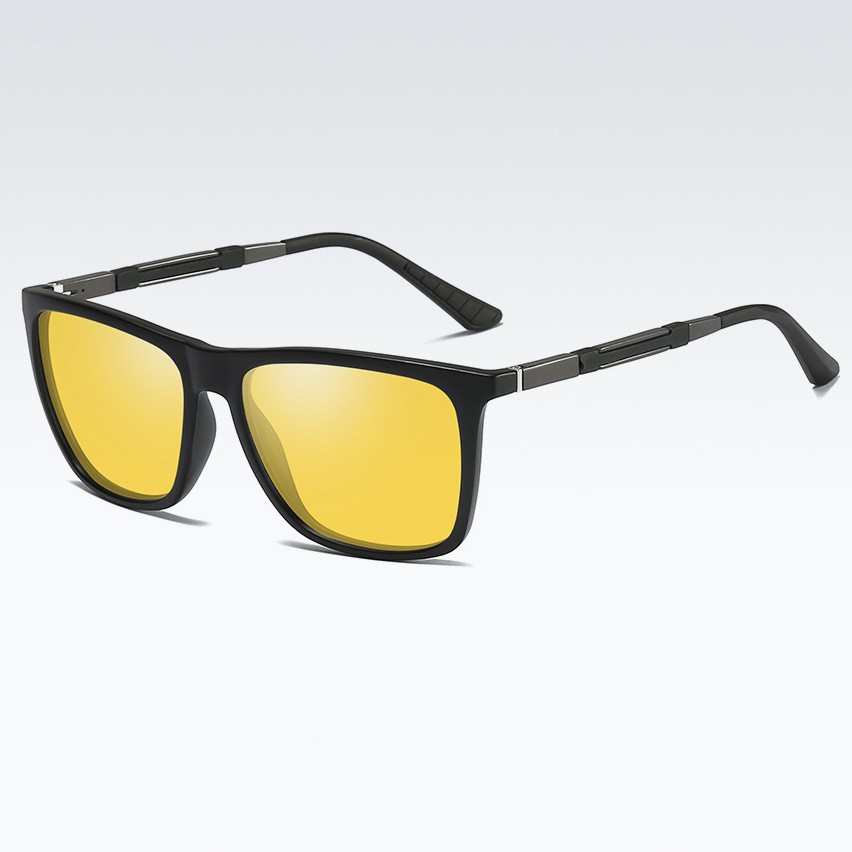 ⚡ FREESHIP ⚡ Mắt kính đi đêm A547 (Gọng đen nhám)