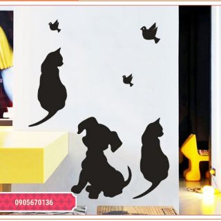 DECAL BẢNG ĐEN DÁN TƯỜNG
