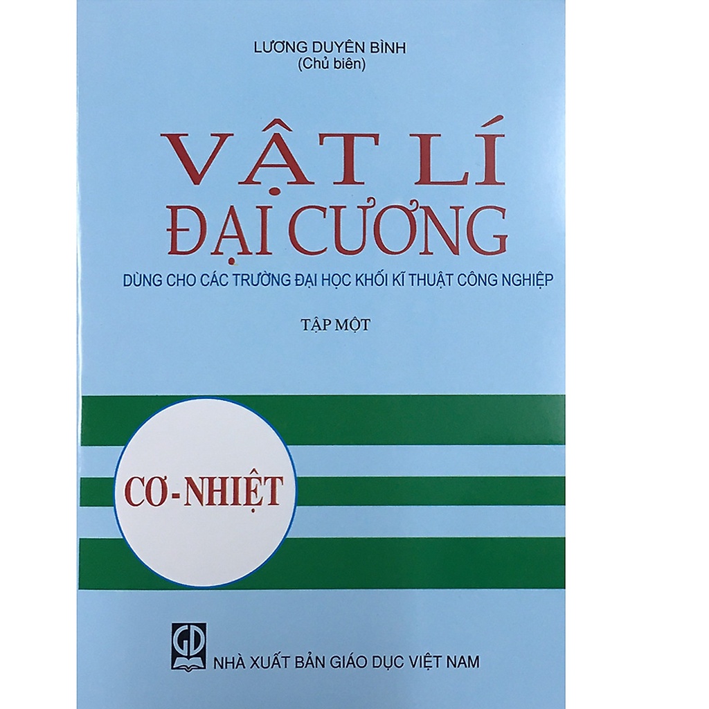 Sách - Combo Sách: Vật Lí Đại Cương Tập 1 - Cơ Nhiệt + Bài Tập Vật Lí Đại Cương Tập 1 - Cơ Nhiệt