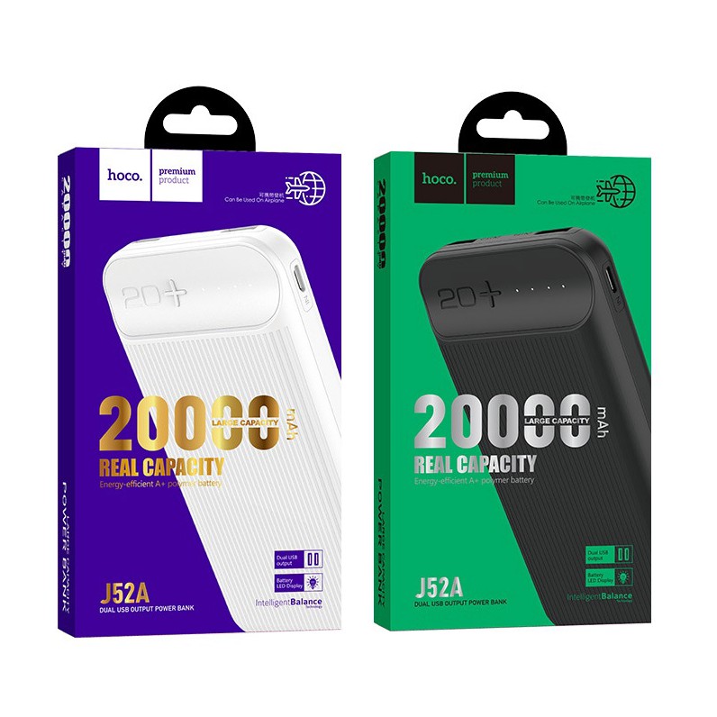 Pin Dự Phòng HOCO J52A 20000mAh 5V/2A