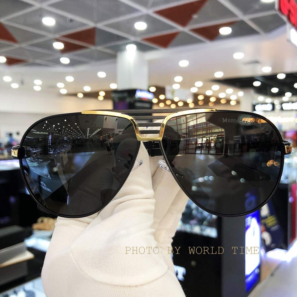 Kính mát nam Benz B86 thời trang cao cấp ,full box, tròng Polazied, chống lóa | BigBuy360 - bigbuy360.vn