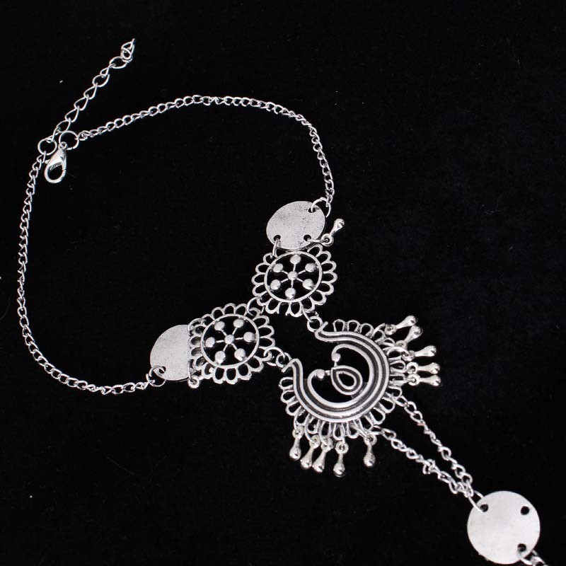 Lắc Chân Họa Tiết Chạm Khắc Rỗng Đơn Giản | BigBuy360 - bigbuy360.vn