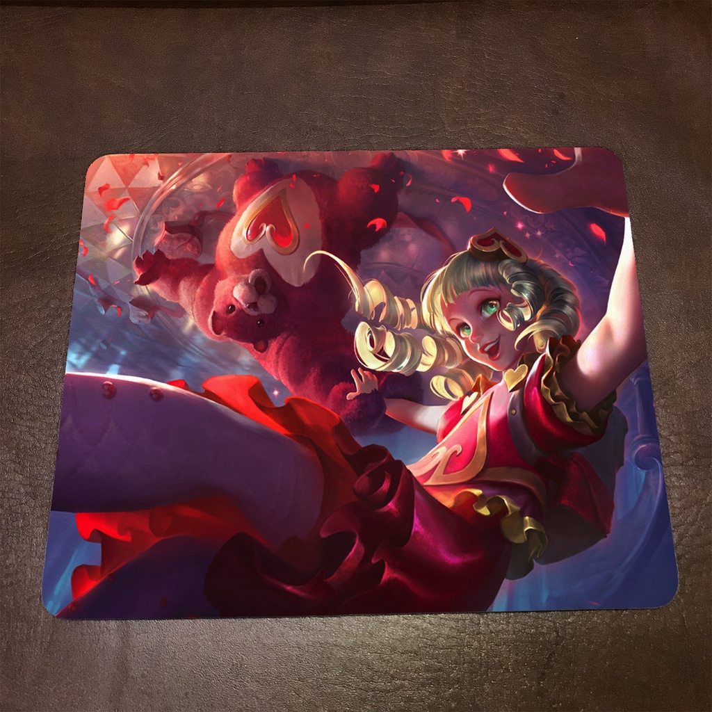 Lót chuột máy tính League of Legends ANNIE - Mẫu 1 Mousepad cao su êm ái, nhận in theo yêu cầu