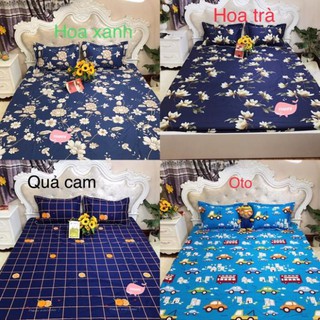 🌼 [ Xả KHO] Ga và 2 vỏ gối COTTON HÀN( nhắn tin chọn mẫu cho shop)