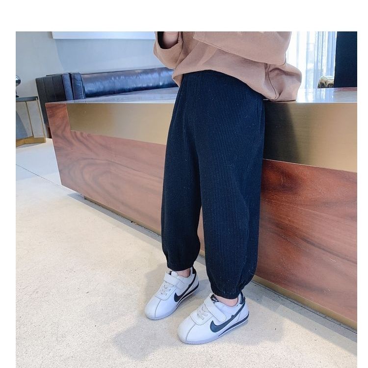 Quần dệt kim dáng rộng co giãn chống muỗi mới cho bé trai và bé gái ✨Chaperon✨