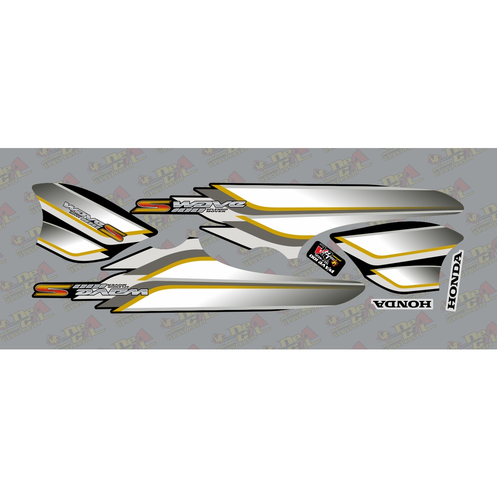 Tem rời Wave 50 - 100 cc Đời 2006-2016 mẫu wave s zin 917466