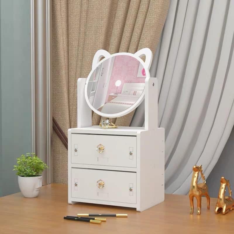Kệ Tủ 2n1 Kèm Gương