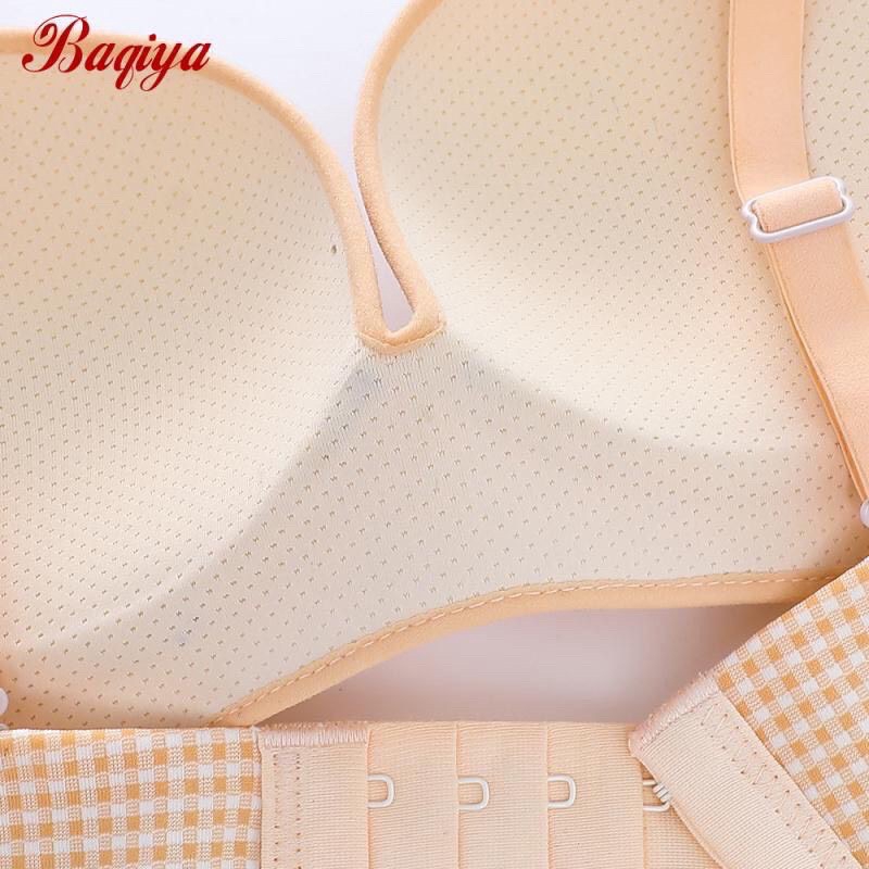 Áo Lót Nữ Thông Hơi Không Gọng Phối Kẻ Caro Quyến Rũ K68