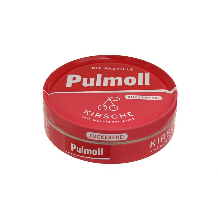 Kẹo Ngậm Ho, Giảm Đau Họng Không Đường Vị Trái Cây Pulmoll Đức