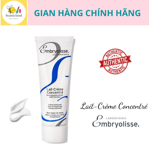 Kem Dưỡng Ẩm Phục Hồi Da Embryolisse Lait Creme Concentre 75ml