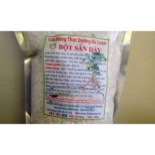 Bột sắn dây 1kg thực dưỡng Bà Loan