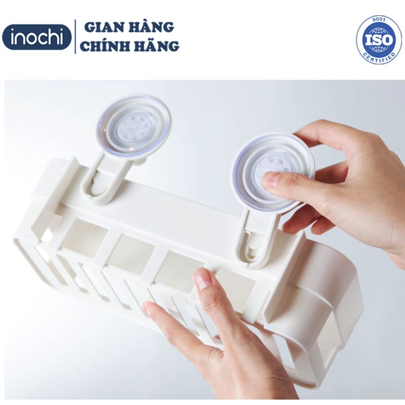 Kệ Nhà tắm-Giá treo INOCHICHI Nhật Bản Nhựa Cao Cấp Chắc Chắn Sang Trọng Gọn Gàng Tiết kiệm không gian phòng tắm KE013