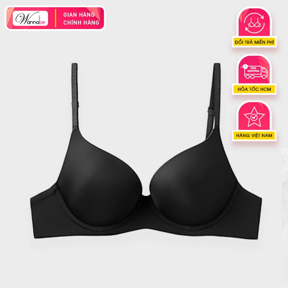 Áo ngực mút mỏng cao cấp Wannabe ANT09 form chuẩn ôm ngực tạo khuôn ngực đầy đặn