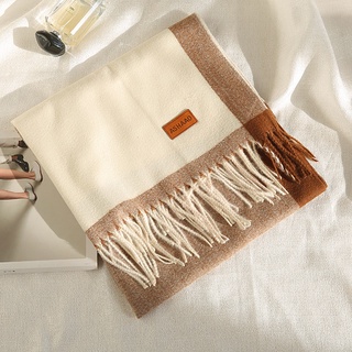 Khăn choàng len nam nữ quàng cổ giữ ấm cashmere chất dệt mịn thời trang 2021 cao cấp, khăn len ống cuốn 2 vòng