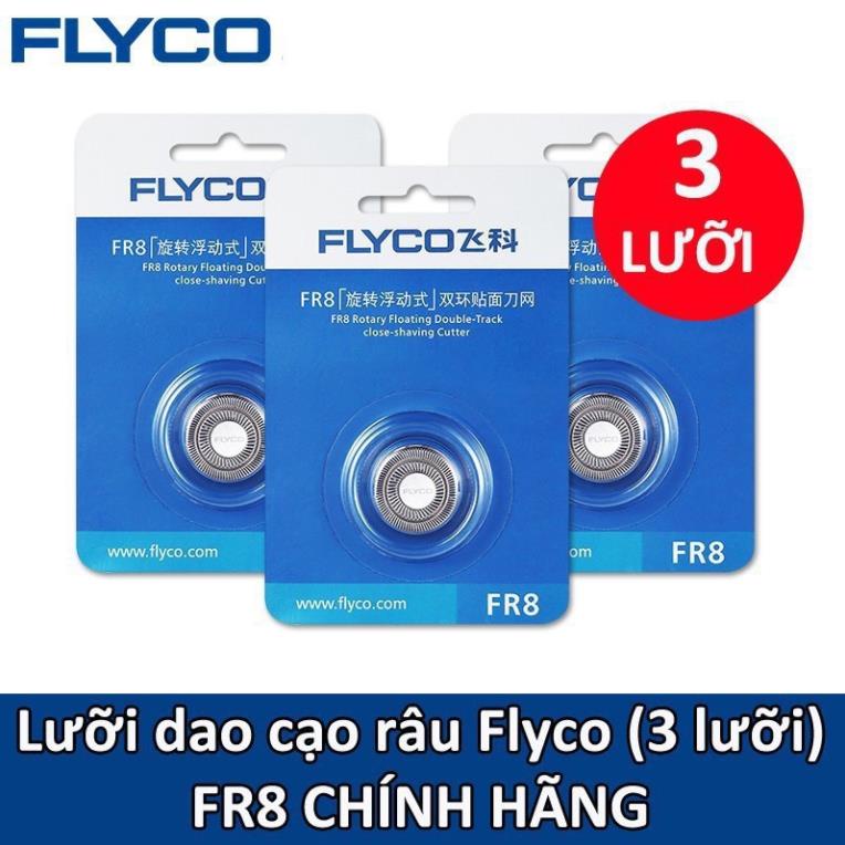 Lưỡi máy cạo râu thông minh R8, lưỡi sơ cua, lắp vừa đa số các dòng máy hiện tại