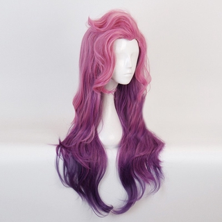 cosplay wig pink purple gradient