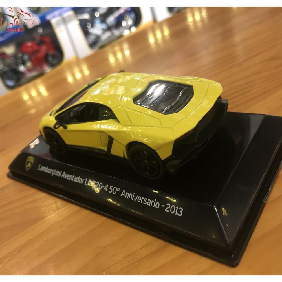 Mô Hình Lamborghini Aventador LP720🍍RẺ NHẤT THỊ TRƯỜNG🍍 Hãng LEO tỉ lệ 1:43 Màu Vàng